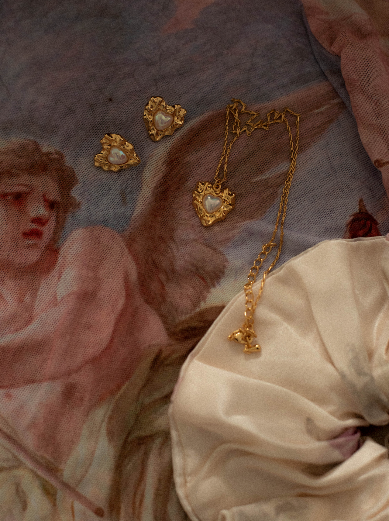 Molten Heart Earrings