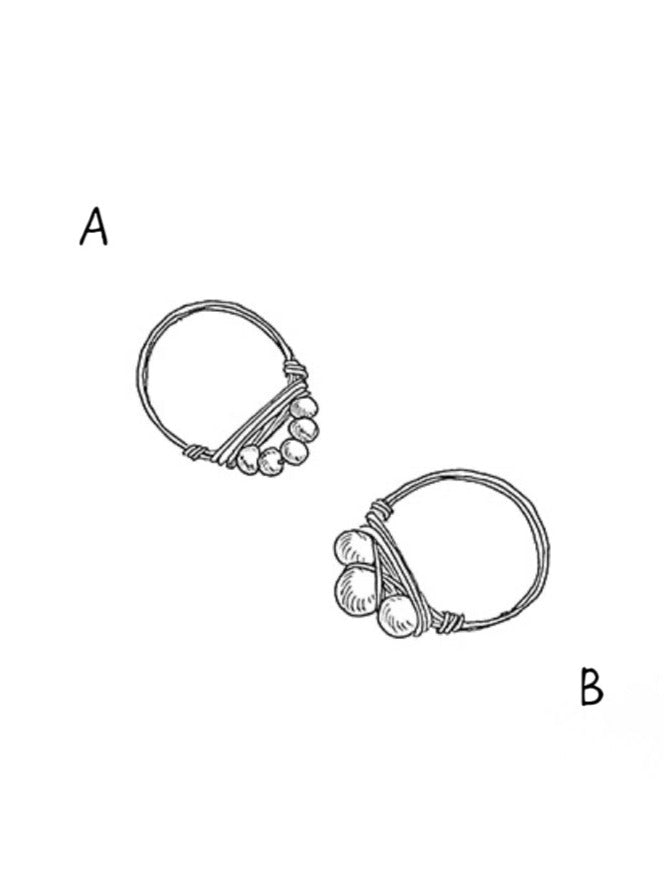 Pearls of Venus Love Rings