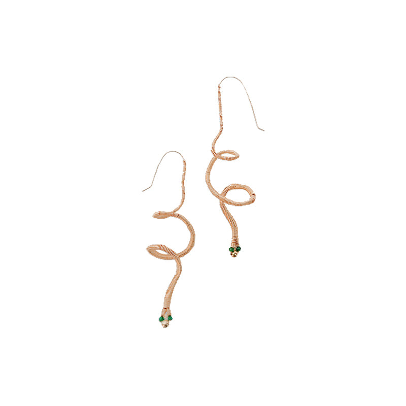 Serpentiform Earrings B