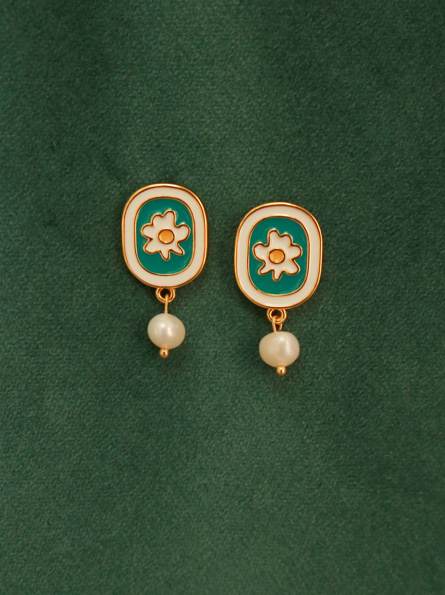 Earrings Camomile