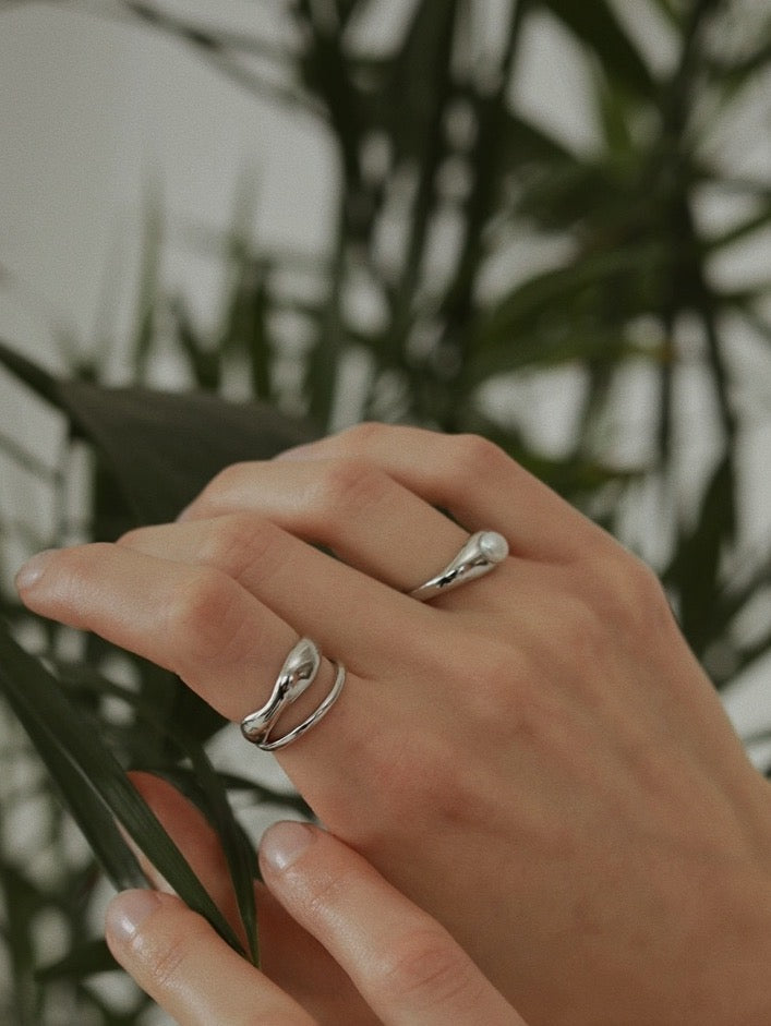 Silver Dolce Vita Ring