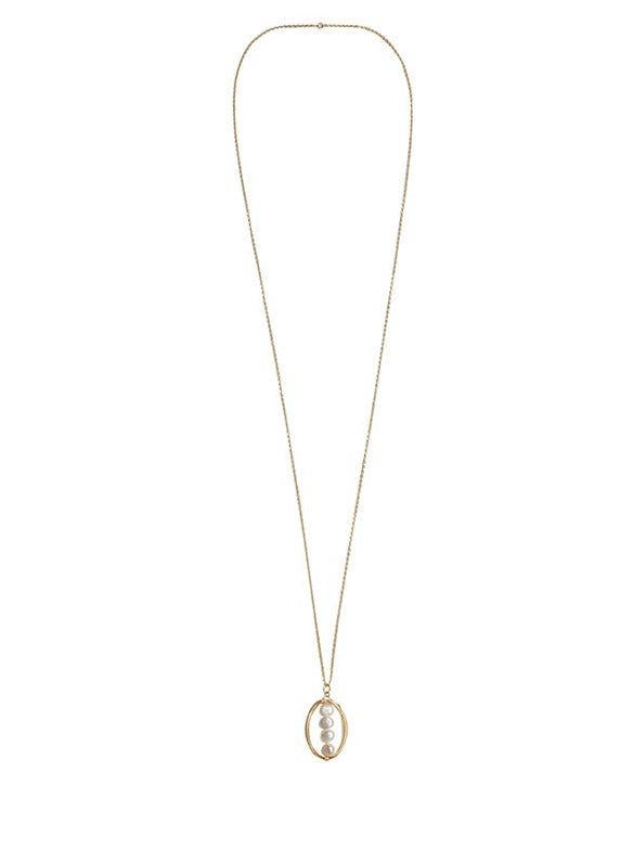 Calder Wave Long Necklace