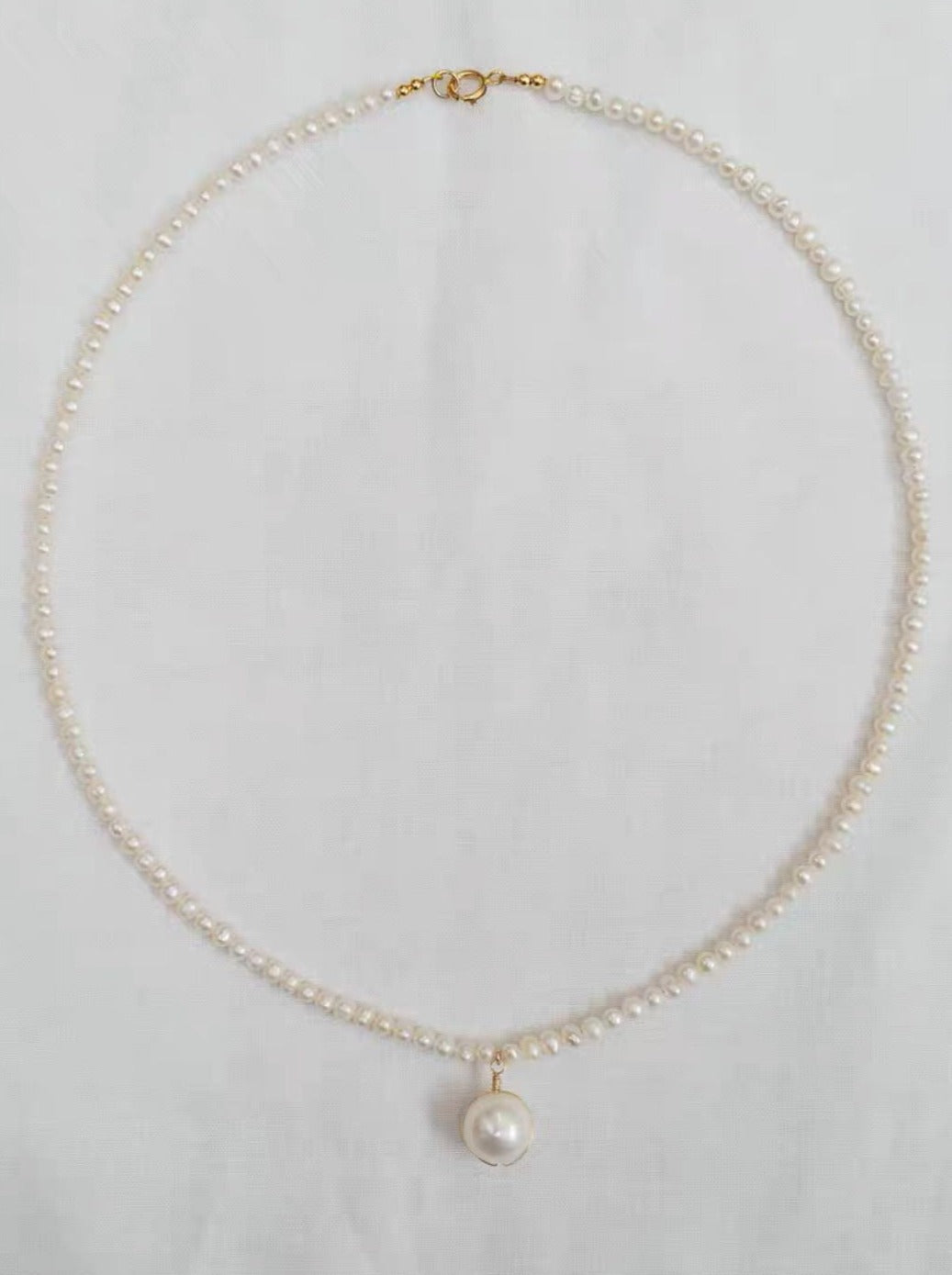 Necklace Pearl Charm