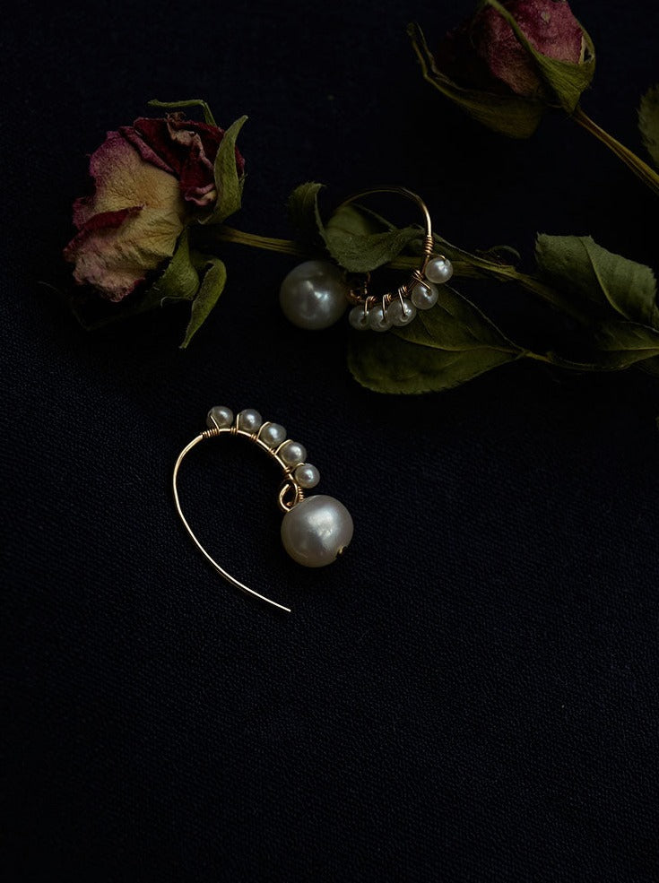 Earrings Moonstone