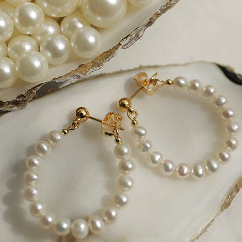 Pearls of Venus Sea Earrings E