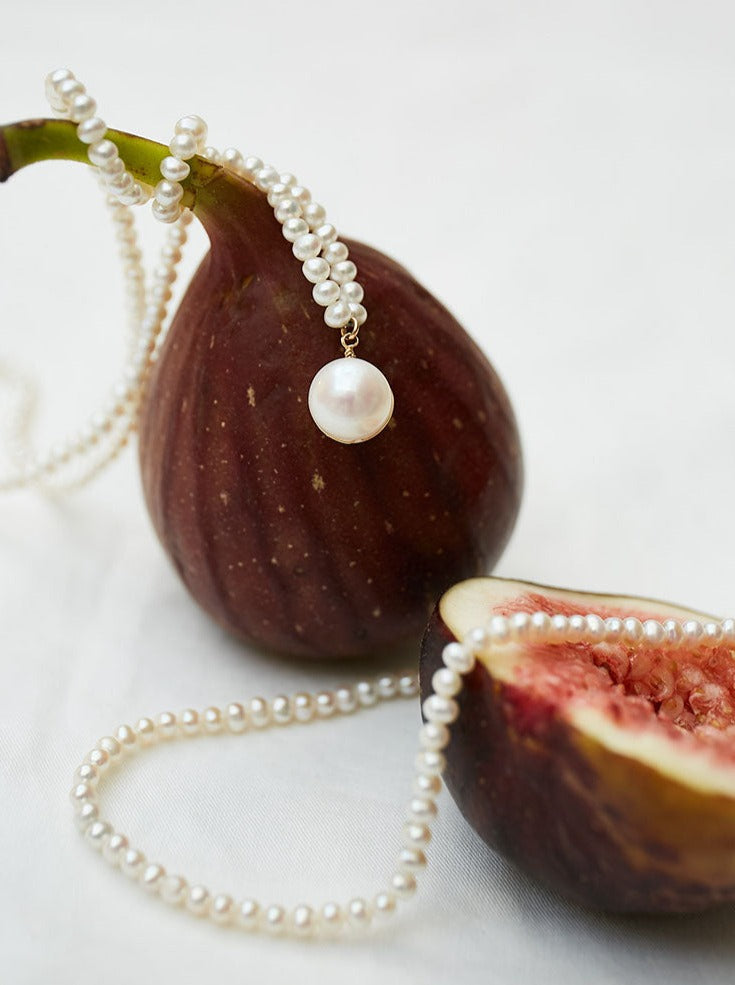 Necklace Pearl Charm