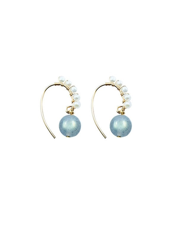 Earrings Moonstone